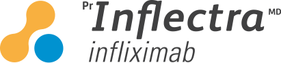 image of the Inflectra infliximab logo